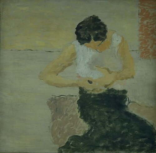 A Lady Dressing, 1907, Harald Giersing
