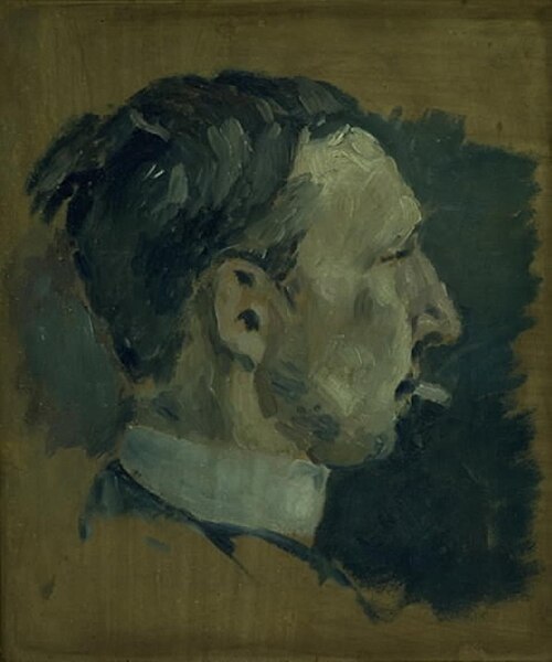The Painter Karl Isakson, 1910, Harald Giersing