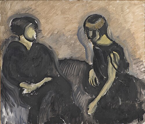Two Ladies, 1922, Harald Giersing