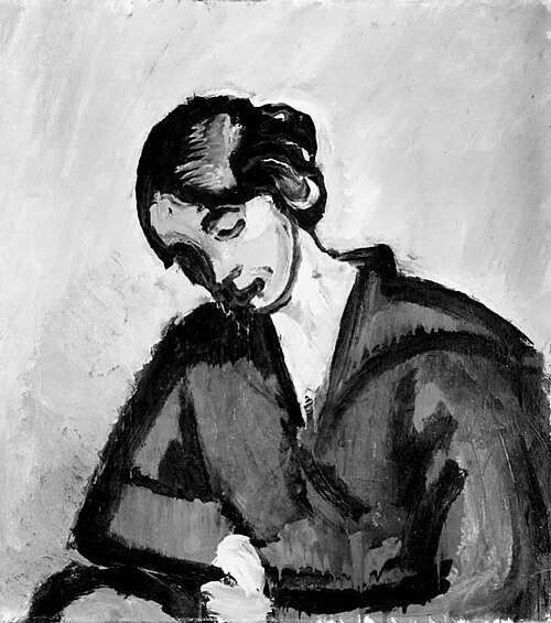 A Lady in Green, 1923, Harald Giersing