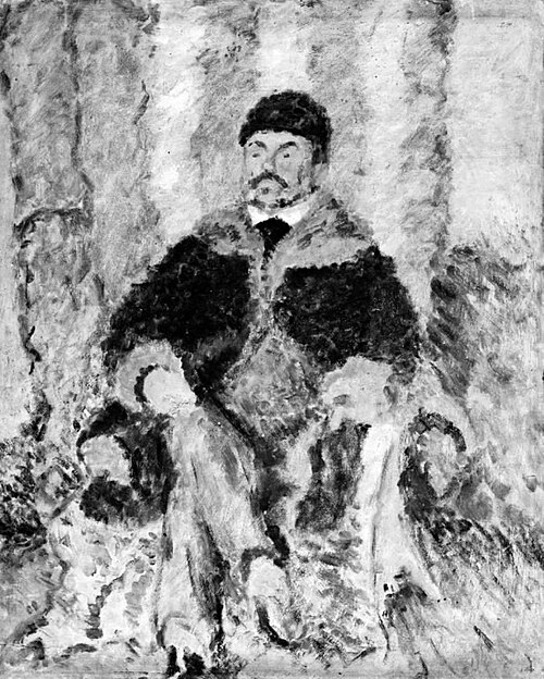 A Gentleman in Furs (The Artist's Father), 1907, Harald Giersing