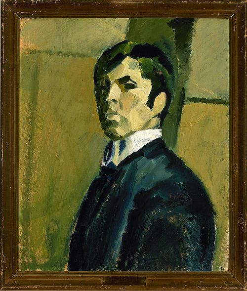 Autoportrait, 1915, Harald Giersing