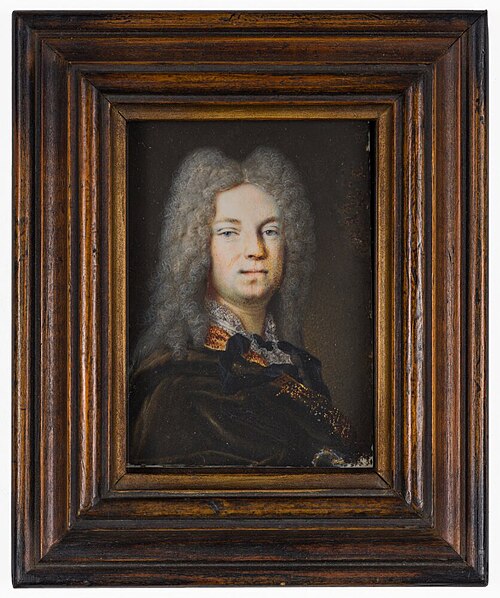 Portrait av Fabian Wrede af Elimä (1694-1768), 1726, Andreas Møller