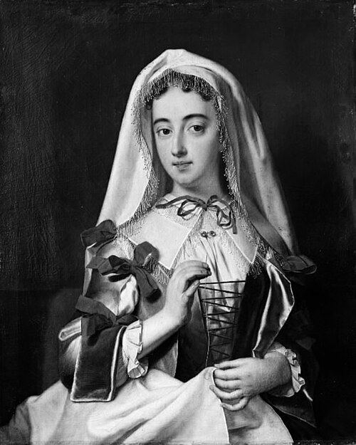 En bondepige fra bjergene nær Losetto, 1733, Andreas Møller