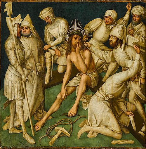 Grey Passion: Christ in silence, 1500, Hans Holbein l'Ancien