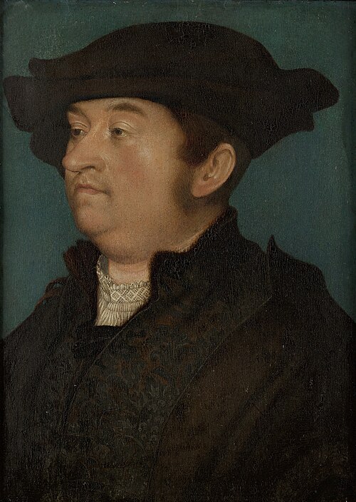 Portrait d'homme, 1519, Hans Holbein l'Ancien