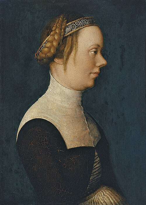 Portrait de femme, 1519, Hans Holbein l'Ancien