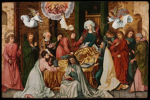 Dormition de la Vierge, 1490, Hans Holbein l'Ancien