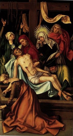 Kaisheimer Grablegung, 1500, Hans Holbein l'Ancien
