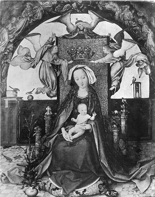 Mary with the Child, 1502, Hans Holbein l'Ancien