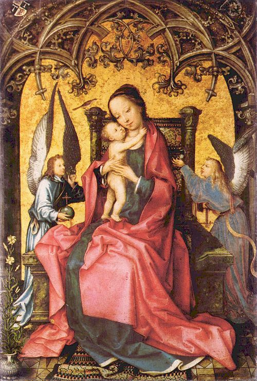 Mary with the Child, 1499, Hans Holbein l'Ancien