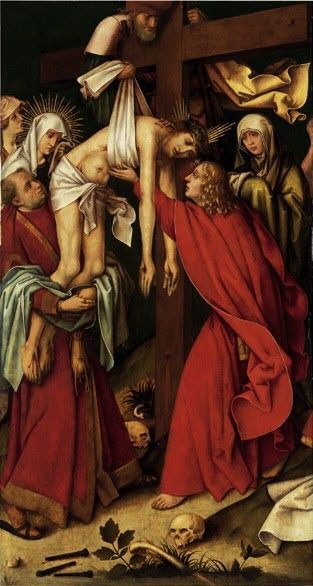 Kaisheimer Kreuzabnahme, 1500, Hans Holbein l'Ancien