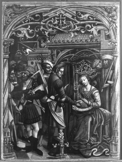 Wohltaten der Kaiserin Kunigunde (Werkstatt), 1506, Hans Holbein l'Ancien