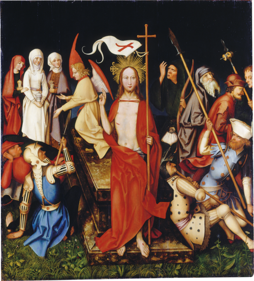 Frankfurt Dominican Altarpiece: Resurrection, 1501, Hans Holbein l'Ancien