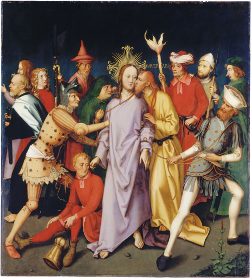 Frankfurt Dominican Altarpiece: Christ’s Arrest, 1501, Hans Holbein l'Ancien