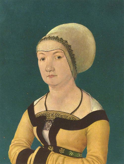 Portrait of a 34-year-old Woman, 1512, Hans Holbein l'Ancien