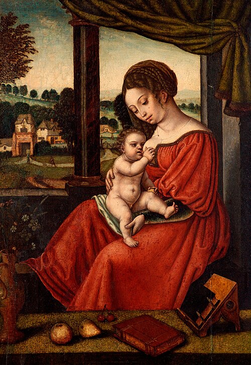 Virgin and Child, 1540, Barthel Beham