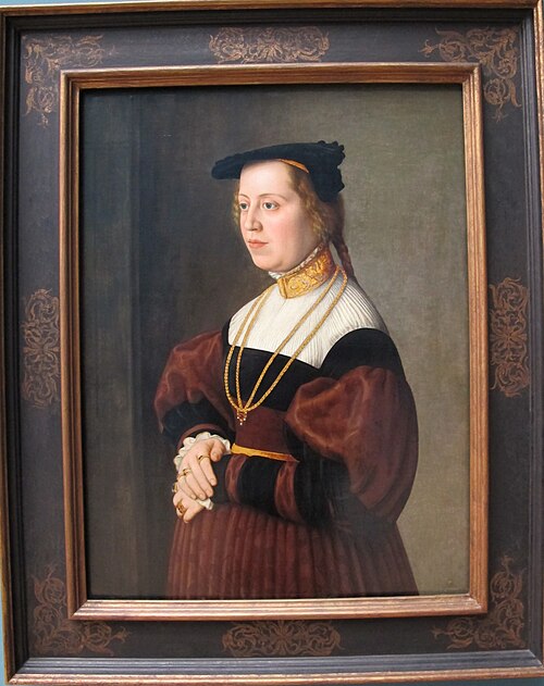 Portrait of a 31-Year-Old Lady, 1535, Barthel Beham