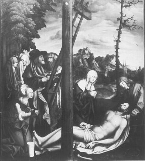 Beweinung, , Barthel Beham