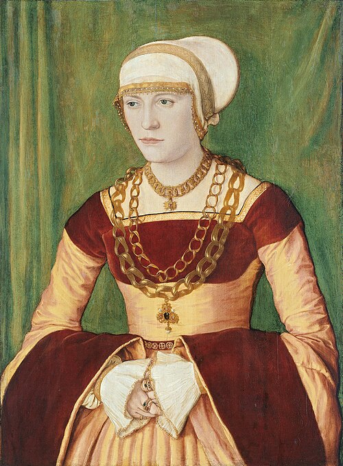 Portrait of Ursula Rudolph, 1528, Barthel Beham