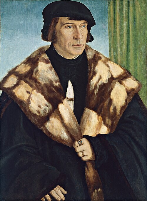 Portrait of Ruprecht Stüpf, 1528, Barthel Beham