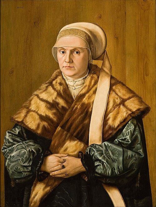 Portrait de femme, 1529, Barthel Beham