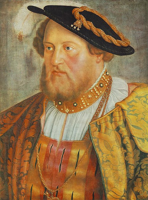 Portrait of Ottheinrich, Prince of Pfalz, 1535, Barthel Beham