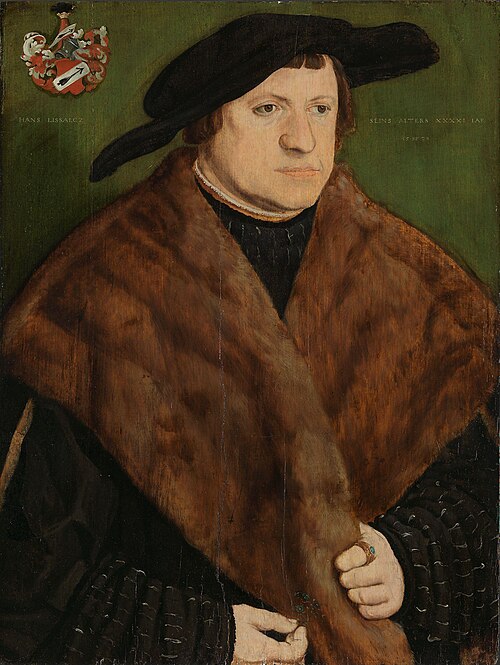Portrait of Hans Lissalcz, 1528, Barthel Beham