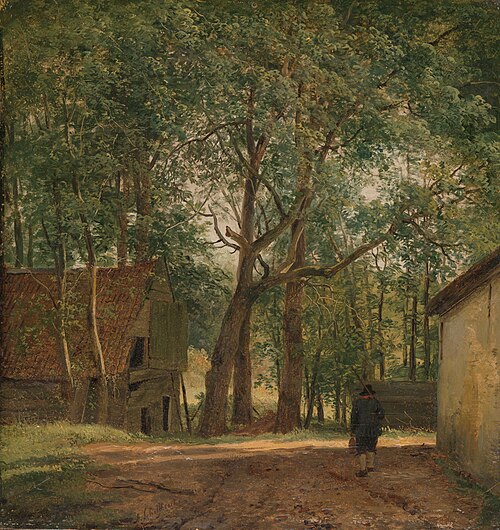 Farmyard, 1825, Andreas Schelfhout