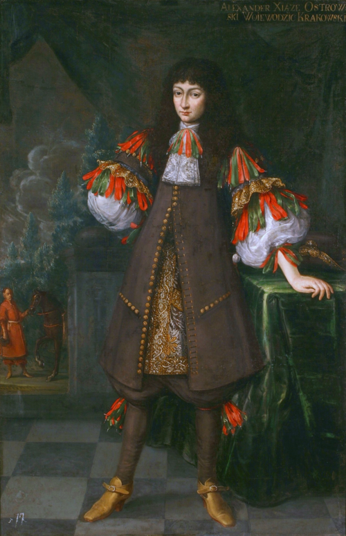 Portrait d'Aleksander Zasławski-Ostrogski (1650–1682)., 1670, Andreas Stech