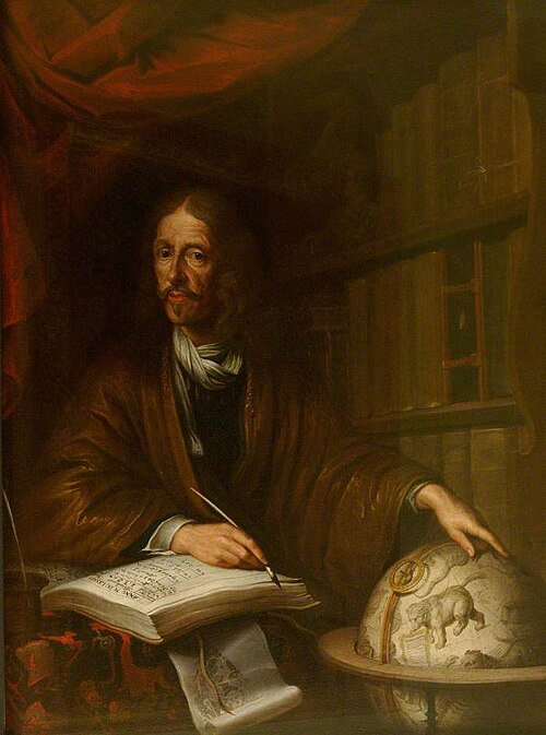 Johannes Hevelius (1611–1687), 1677, Andreas Stech