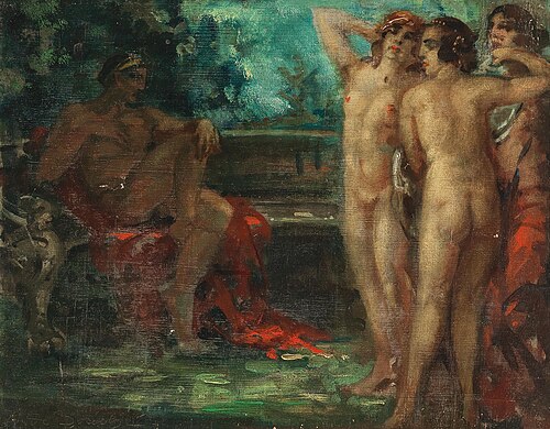The Judgment of Paris, 1950, Arnulf de Bouché