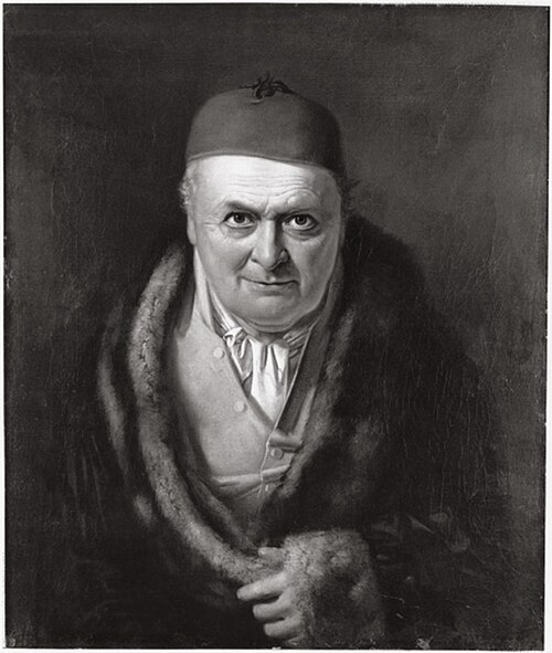Bildnis des Landschaftsmalers Joseph Koch, 1835, Johann Caspar Weidenmann