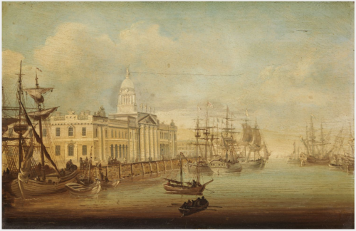 A View of the Custom House, , William Sadler