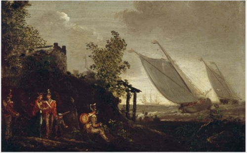 The French in Killala Bay, 1810, William Sadler
