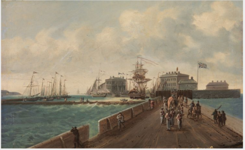 A View of the Pideon House, Dublin, , William Sadler