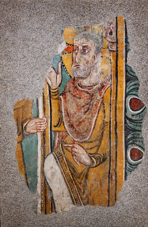 Christ du couronnement d'épines de Sant Esteve d'Andorre, 1201, Master of Sant Esteve d'Andorra