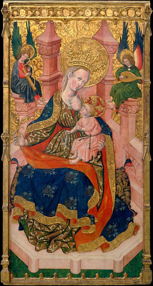 Virgin Suckling the Child, 1450, Second Master of Estopanyà