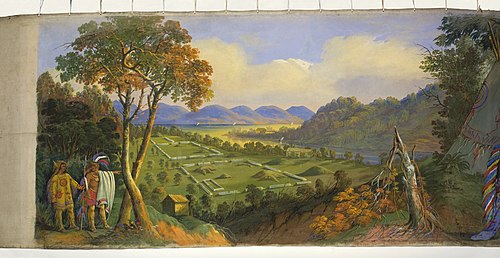 Panorama of the Monumental Grandeur of the Mississippi..., 1850, John J. Egan