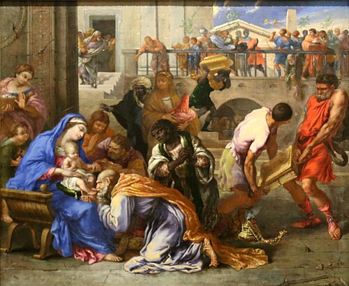 L'Adoration des mages, , Jean-Baptiste de Faudran