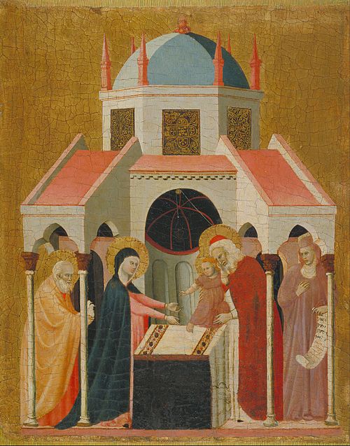 Presentation of Jesus at the Temple, 1330, 