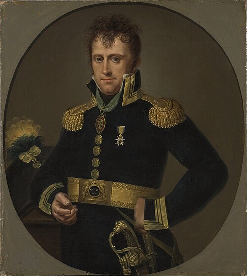 Carl von Dannfelt (1773-1841), officer, överadjutant, 1811, Johan Gustaf Wäström