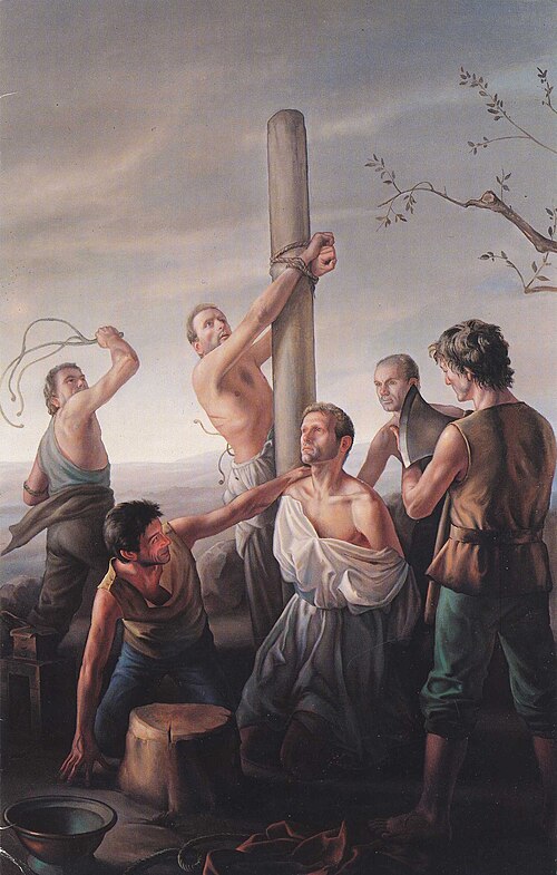 Martirio di San Gervasio e Protasio, 1986, Alfredo Cifariello
