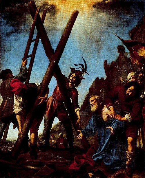 The Crucifixion of Saint Andrew, 1646, Carlo Dolci