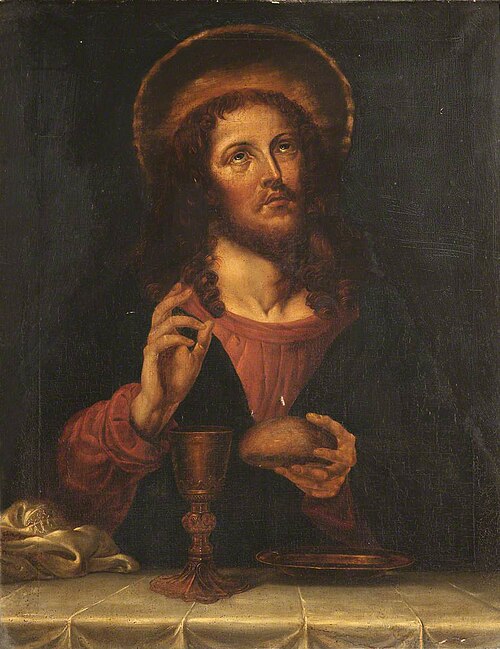 Christ Blessing the Sacraments, , Carlo Dolci