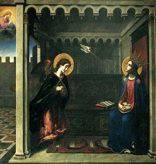 Annunciation, 1650, Carlo Dolci