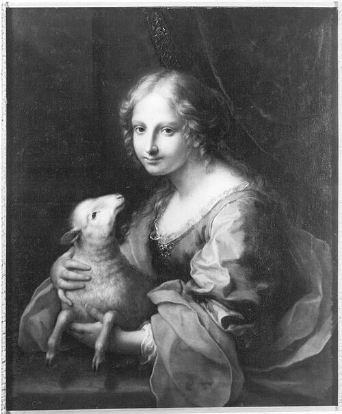 Hl. Agnes, 1651, Carlo Dolci
