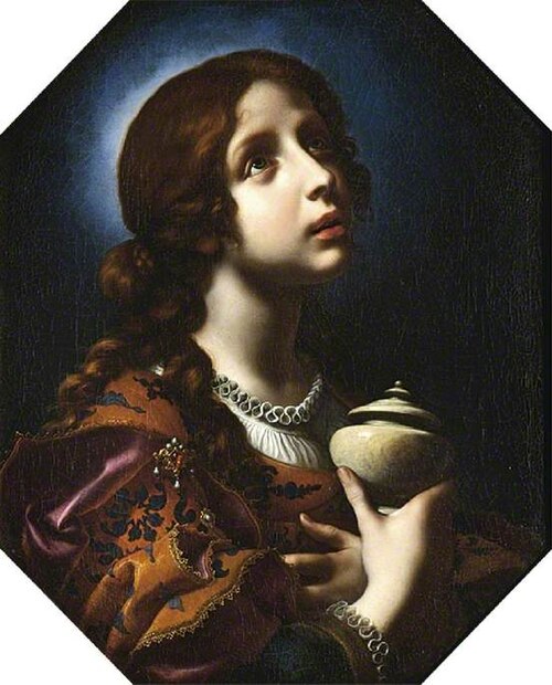The penitent Magdalene, 1650, Carlo Dolci