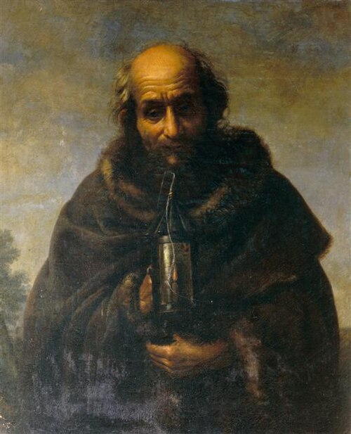 Diogenes, 1650, Carlo Dolci