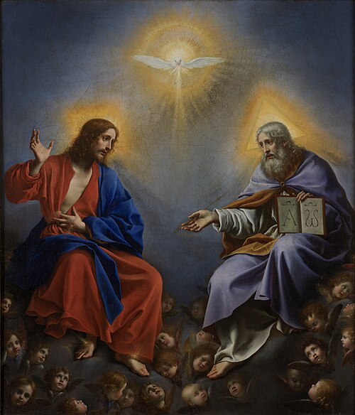 The Trinity in Glory, 1640, Carlo Dolci